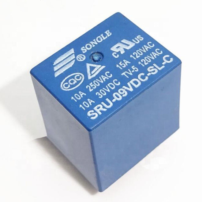 Hot selling SRU-09VDC-SL-C SRU-09VDC 15A 120VAC 22F Relay