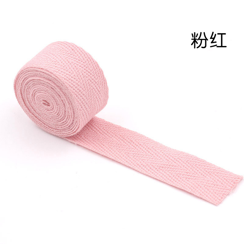 20mm*50y Herringbone Woven Cotton Ribbon For Garment Accessories Webbing