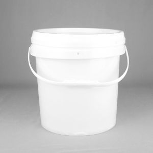 China 10L Plastic Bucket With Lid And Hand Handle on sale