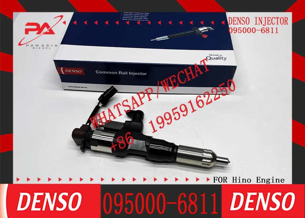 Diesel Common Rail Injector 095000-6811 23670-E0201 For hino J08E engine parts 095000-6811 23670-E0201