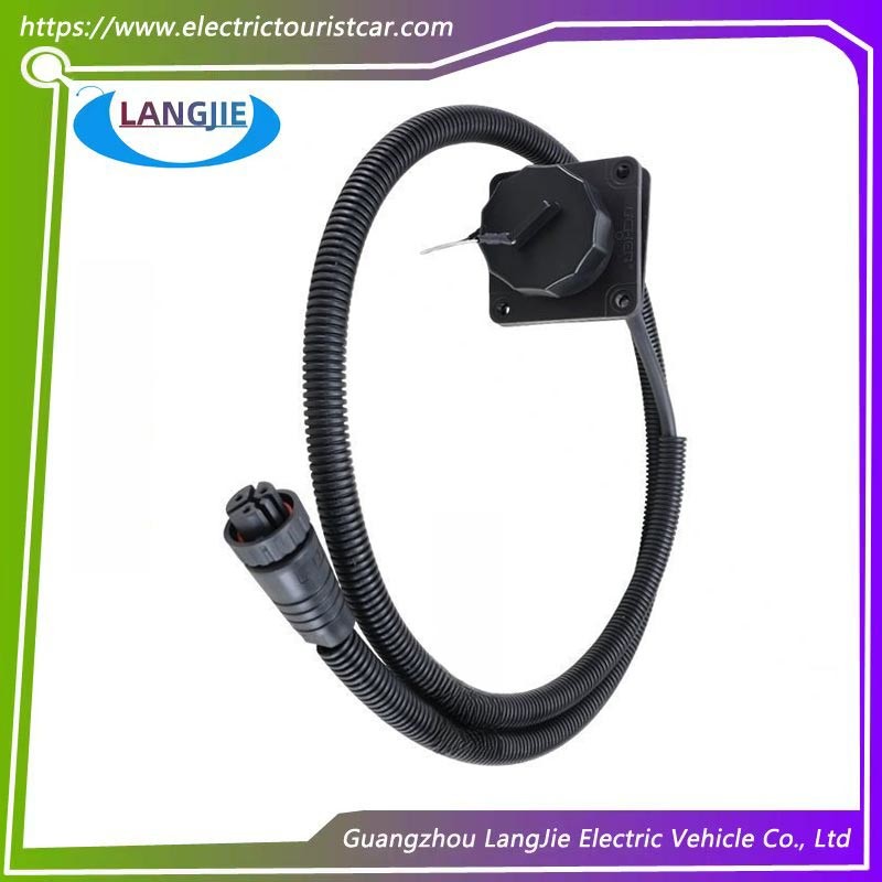 Electric Golf Cart Accessories EXCAR Charging Cable And Charging Socket