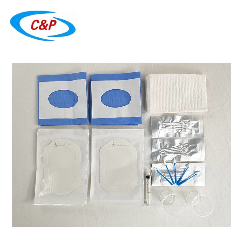 Sterilized Surgical Drape Ophthalmology Pack for Eye Operations
