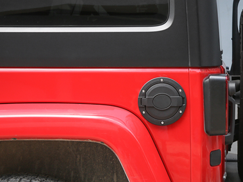 Car Fuel tank cover Locking Car Exterior Accessories for 2007-2018 Jeep Wrangler