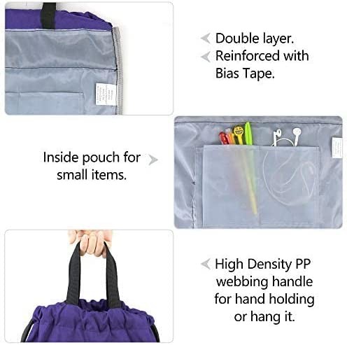 Shockproof Drawstring Bag Backpack Gym Sports Bag For Swim Women Men
