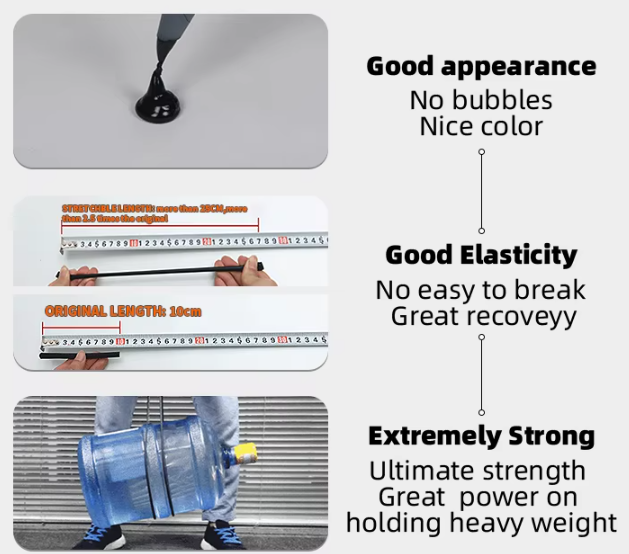 Fast Drying Weatherproof Crack Filling Sealant Glass Plastic Ceiling Curtain Wall