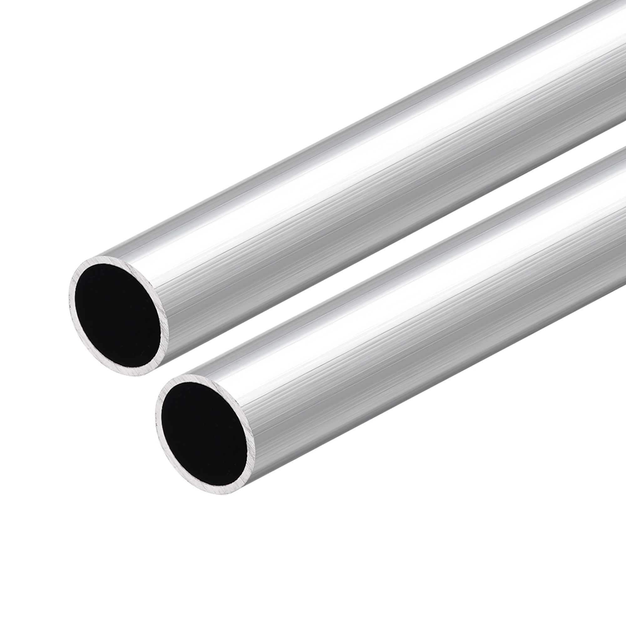 Extruded 6061 Aluminium Tube Profiles Mill Finished Silver For Chair 1 - 3mm Thick