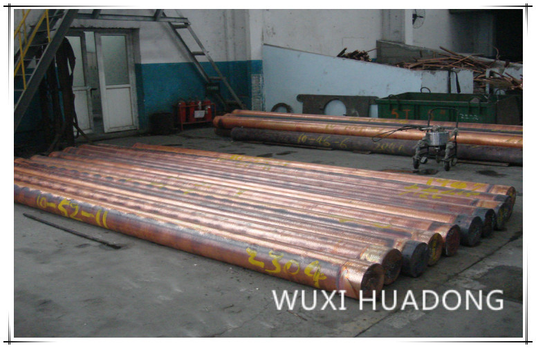 Semi Automatic Vertical Continuous Casting Machine 2 Strand For Red Copper Round Billets