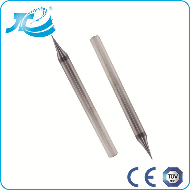 Carbide Chamfering Micro End Mills for Slotting / Milling / Roughing To Finishing
