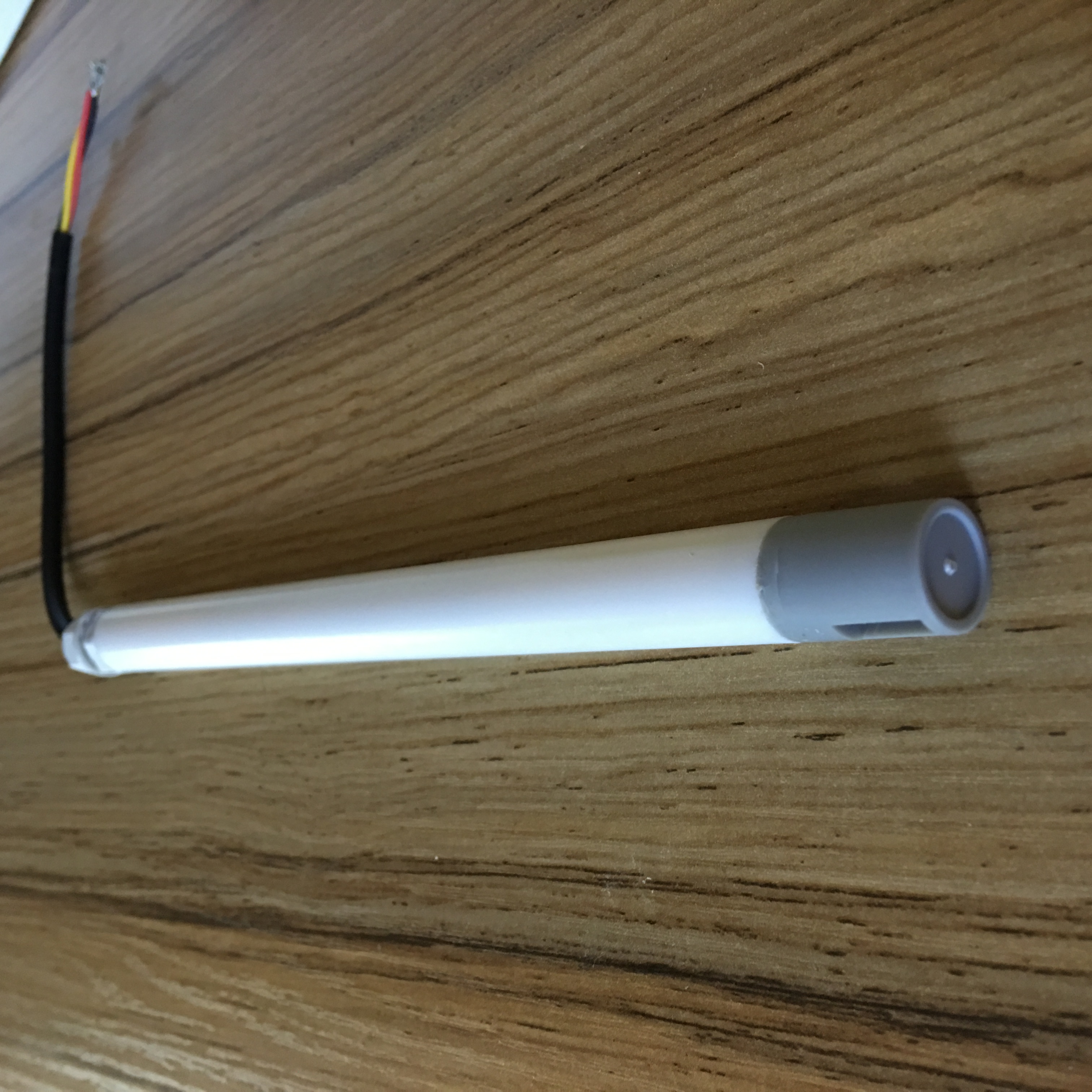 24VDC Power Supply Miniature Wind Speed Sensor with 14mm Probe Diameter 4-20mA Transmitter