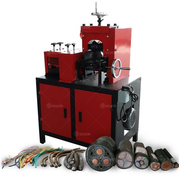 Full Automatic Electric Copper Cable Wire Cutting Peeling Stripping Machine for