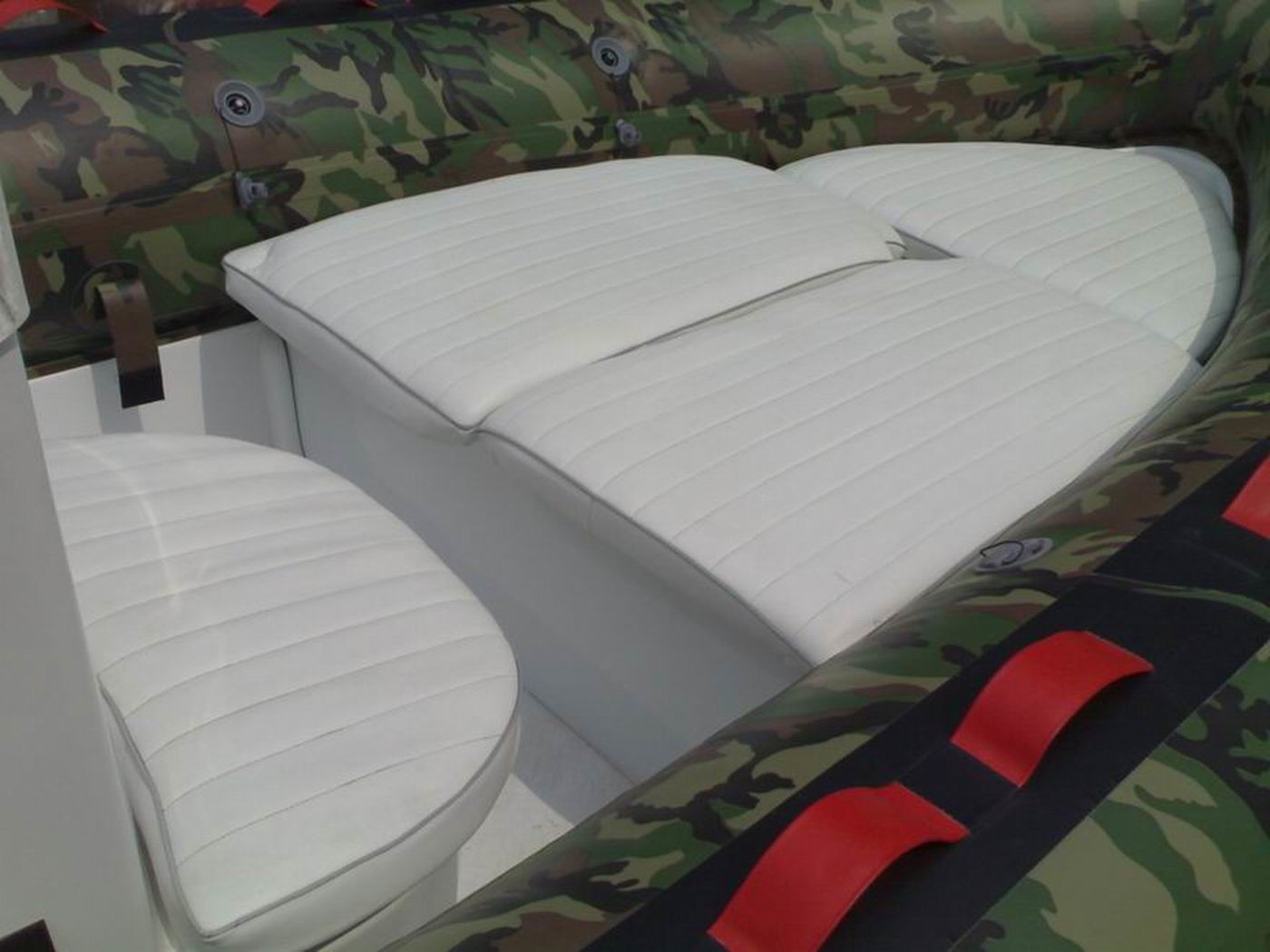 520cm Korea PVC panga boat big sunbath bed inflatable rib boat rib520B with center console CE certificate