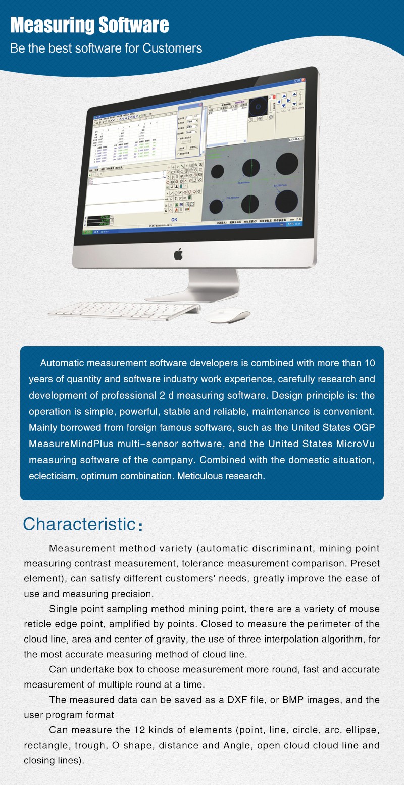 Customized Mechanical Comparator Optical Profile Projector Multifunctional