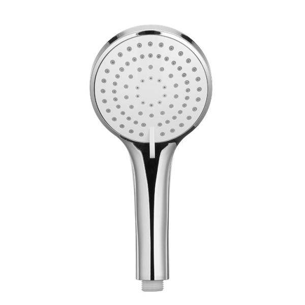 Quality Exquisite Design Circular Bathroom Hand Shower With Rain Shower Water Outlet And Ergonomic Handle Comfortable for sale