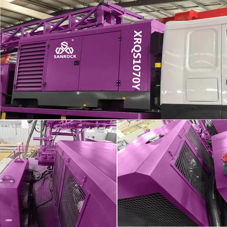 Truck Mounted Water Well Drilling Rig Rotary Borehole Water Drilling Machine