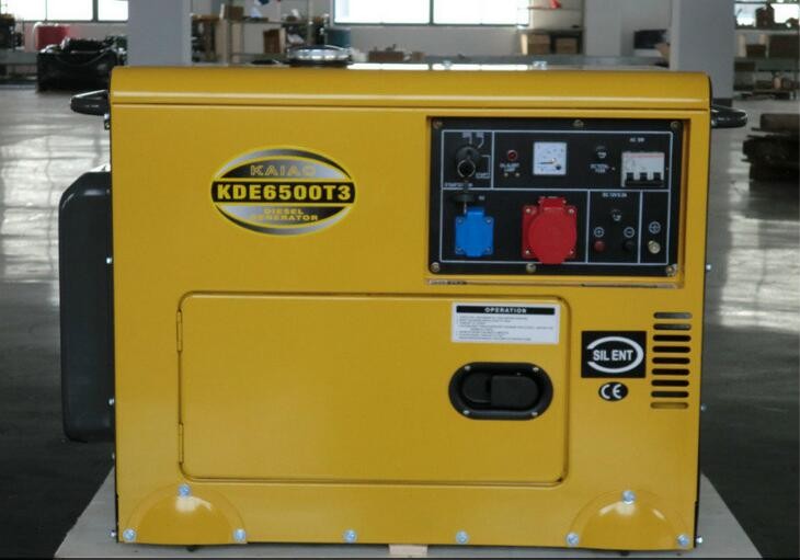 5KVA Small Diesel Standby Generators Residential , Low Noise Diesel Generator