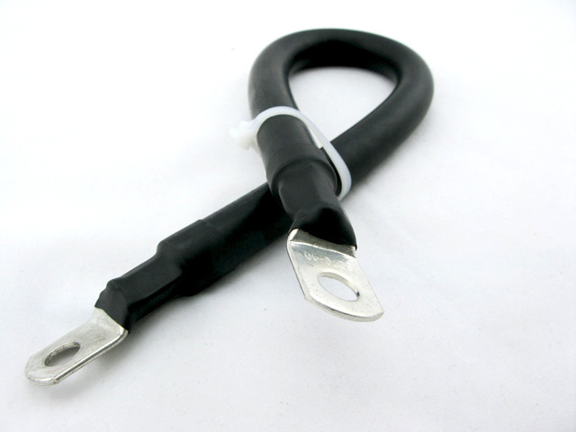 Black 2 Gauge AWG Custom Battery Cable Copper Wire for Solar, Marine, Inverter