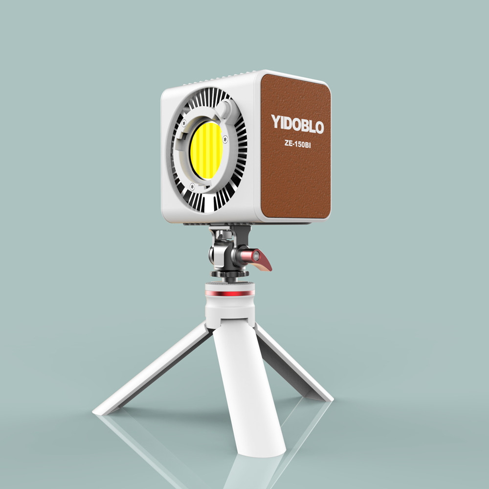 Cob video light mini pocket fill lights with tripod stand professional photo camera