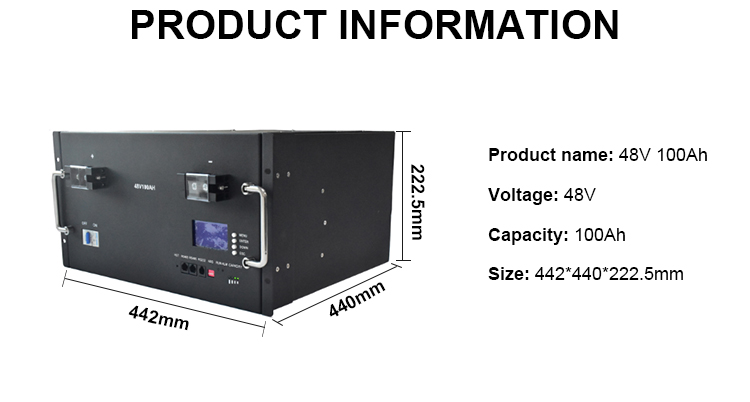 48V 100Ah 200Ah Lithium Iron Phosphate Golf Cart Batteries Pack