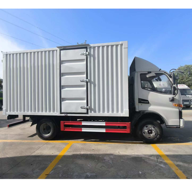 Factory Supply 4X2 JAC Truck Van Trucks Cargo Van Truck With 4.2Meter Cargo Boxes
