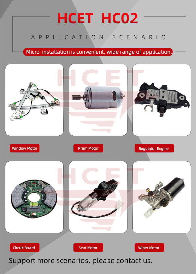HC02 Automotive-Grade Motor Overload Protector 20A with UL Certification Bimetal Thermal Cutoff Switch for EV Motors & Power Systems