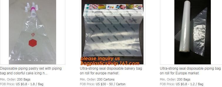 Reusable Decorating Cake Tool Silicone Icing Piping Bag Cream Pastry Bag Disposable, Sugar Craft Bags, Cake Cream, Decor