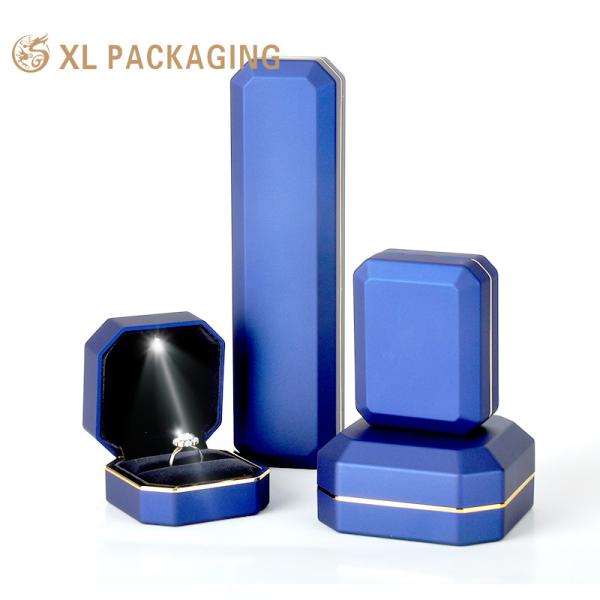 Jewellery Packing Jewelry Box Set Necklace Case Handmade Luxury LED Light