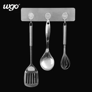 No Drilling Hole Needed Self Adhesive Hook Rack Daily Objects Storage Idea For