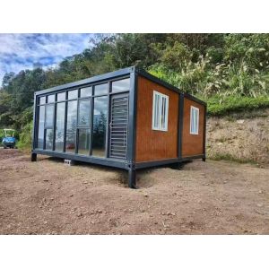 China 20ft Expandable Container Home with 8ft Width 8.5ft Height and 16ft Expanded Width for Maximum Space Efficiency on sale