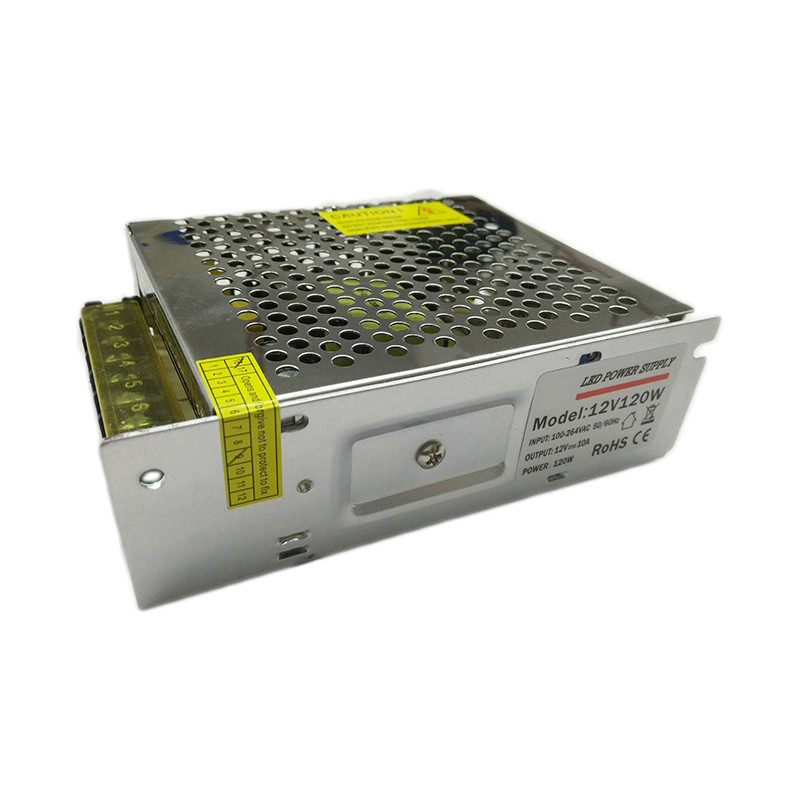 12v 120w Indoor power supply IP20 Transformer Adapter for LED Light