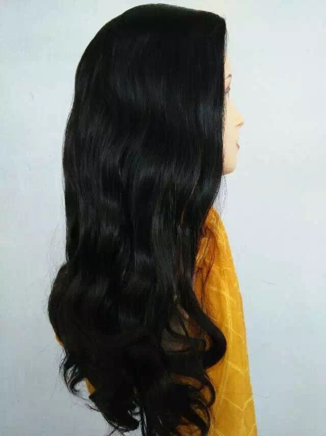 22 Inches Wholesale Jewish Kosher hUMAN hAIR wigs European Hair Small Layer