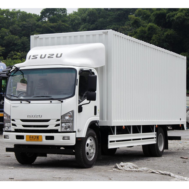 Factory Supply 4X2 ISUZU 131HP Truck Van Trucks Cargo Van Truck