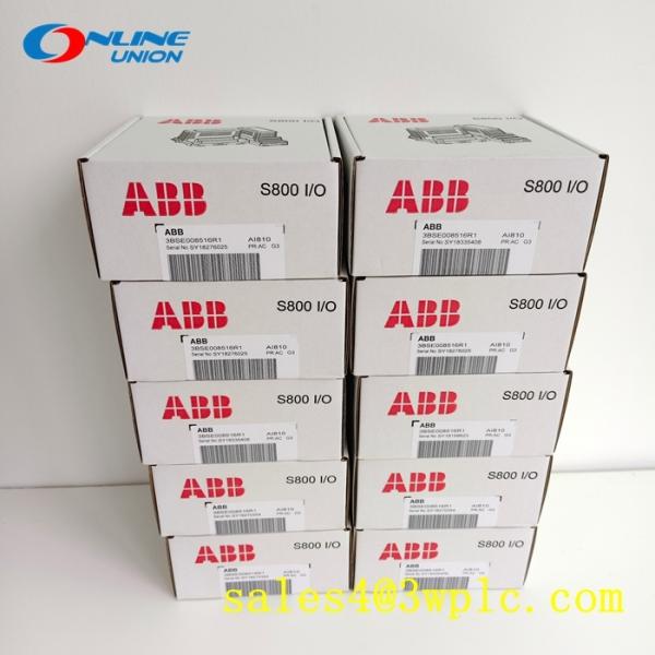 China 3BSE008516R1 ABB  AI810 Analog Input 8 ch industrial communication module on sale China 3BSE008516R1 ABB  AI810 Analog Input 8 ch industrial communication module on sale