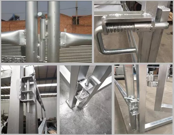 Galvanized cattle panel
