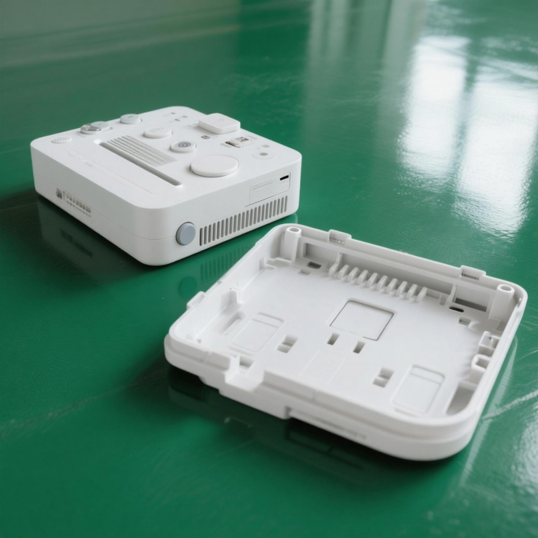 Multi Cavity ABS Plastic Injection Molding Parts with Pressure Injection and