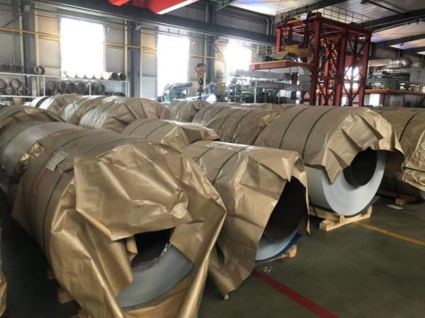 Food Grade SPTE Tinplate Coils For Round Can Cover Tin Lids And Beverage Can