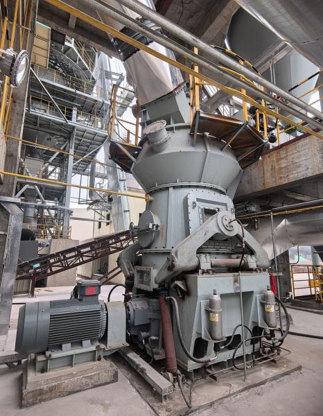 20tph Gypsum Vertical Mill Coal Powder Cement Plant Gypsum Grinding Process In