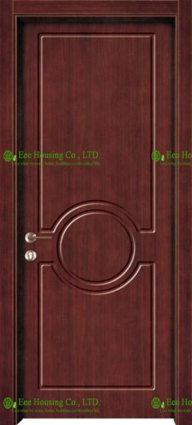Hot Sale Timber Veneer Wood Door With Handle and Lock,Wood Modern Interior