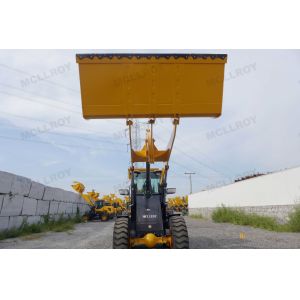 China Mining EU2 Small Wheel Loaders , Mechanical Joystick Articulated Front Loader on sale