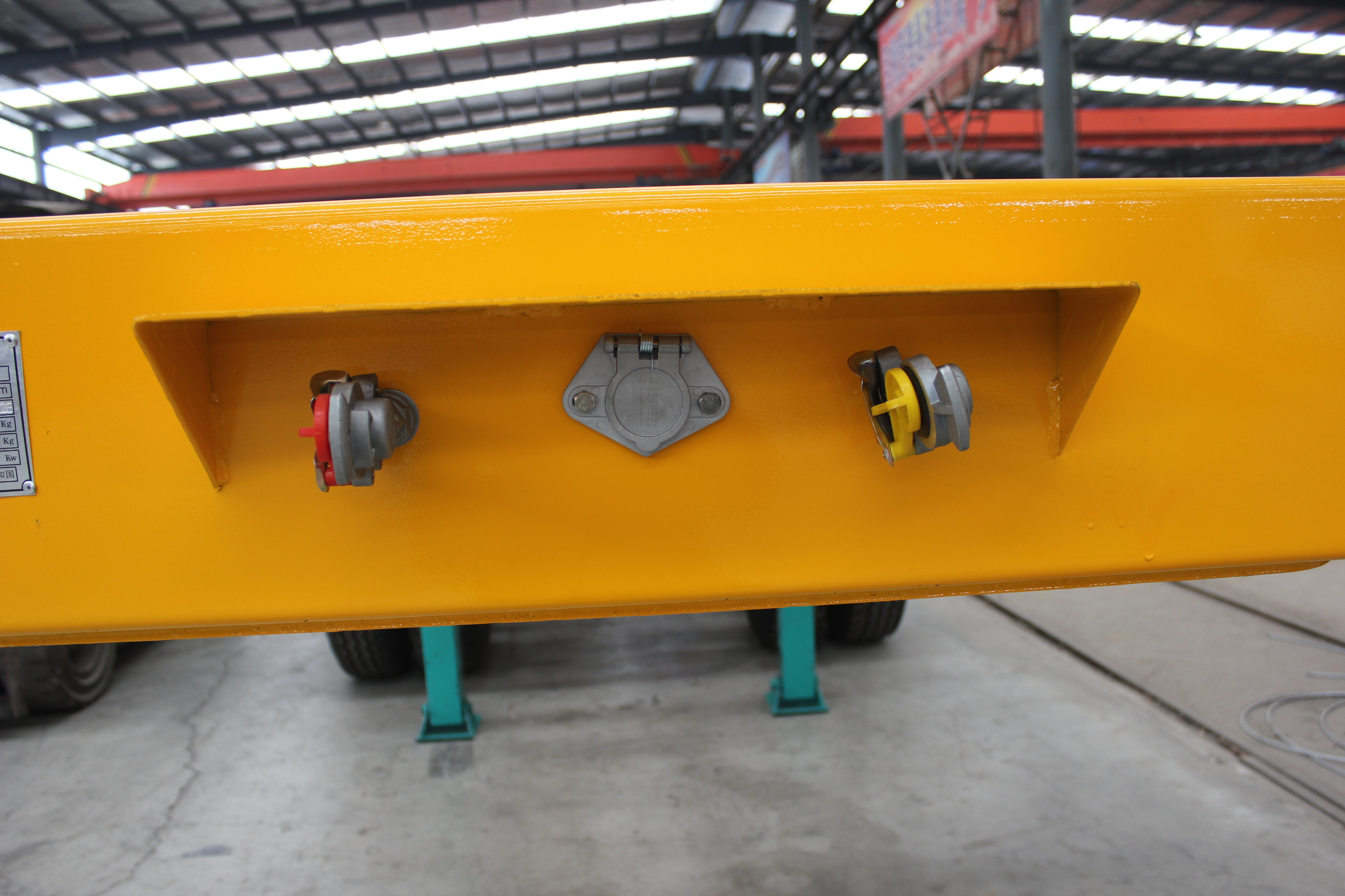 NDRC Announced Enterprise 20 Feet 40ft Container Semi Remorque Container Chassis Semi Trailer