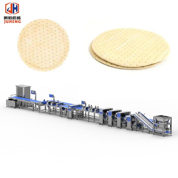 High Yield Pizza Base Production Line Commercial Pizza Equipment Roti Chapati