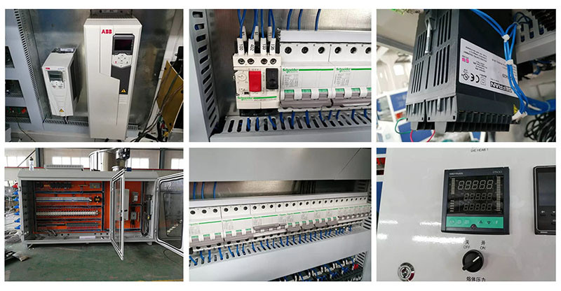220V Plastic Pvc Artificial Marble Production Line Stone Profile Sheet Making Machine