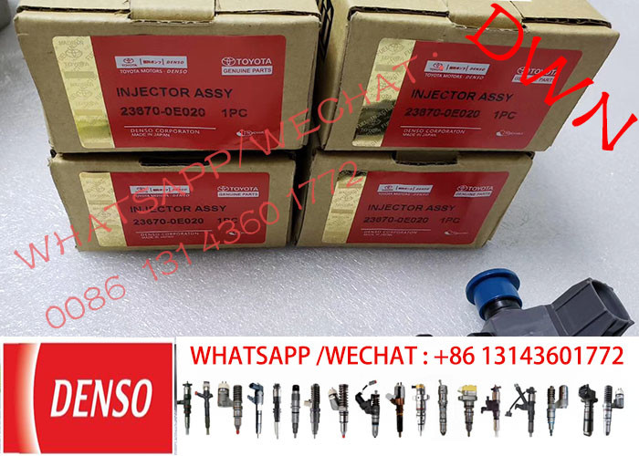 GENUINE original DENSO Fuel Injector 23670- 0E020 295700-0560 FOR 2GD-FTV 2.4L