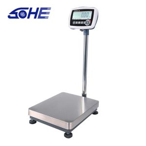 Customized Support 300kg Electric Platform Bench Scale with LED LCD Display Type