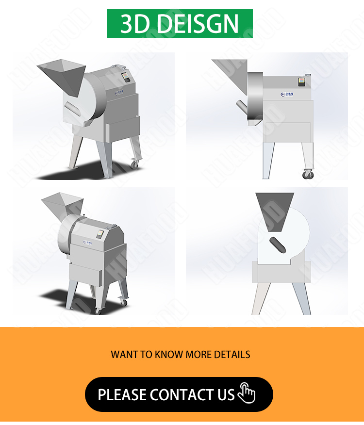 Cassava Multipurpose Vegetable Cutting Machine Foshan