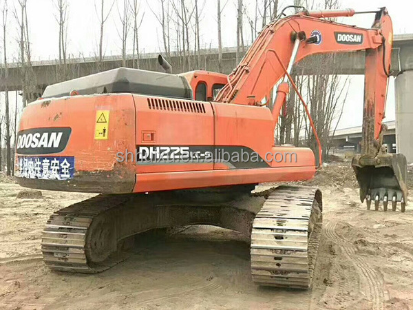 used excavator doosan dh225 on sale /low working hours used doosan dh225 in china Shanghai