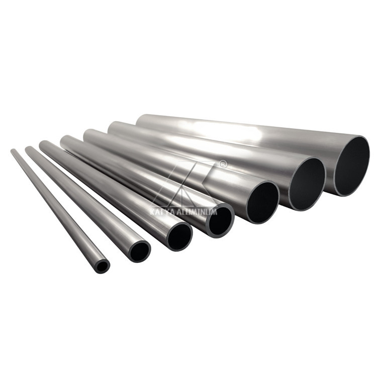 Round Hollow Seamless Aluminium Alloy Tube Profiles 6061 6003 7075 7005