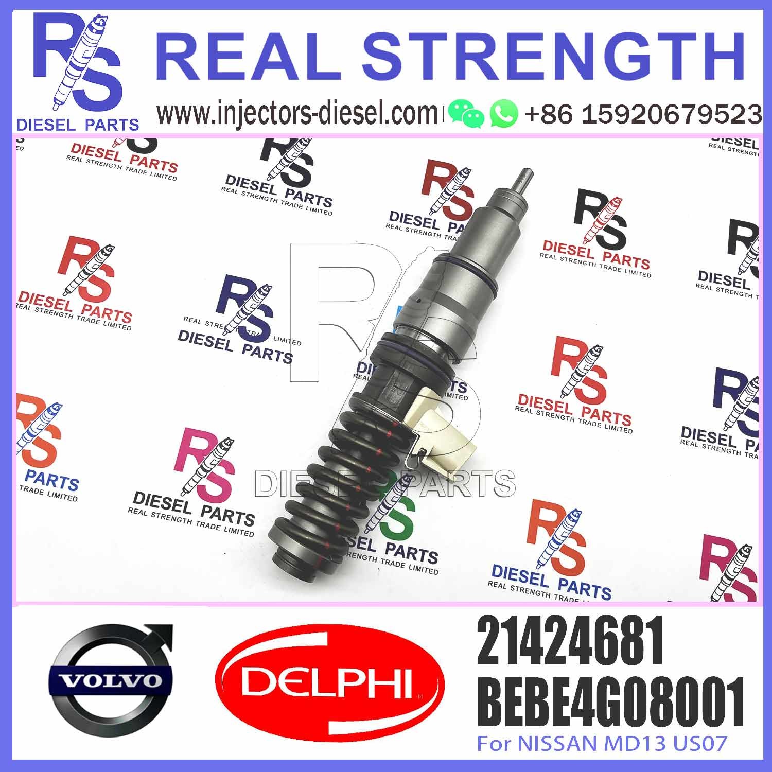 BEBE4G08001 21424681 Diesel Injector BEBE4G08001 21424681