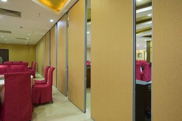 Banquet Hall Aluminum Sliding Partition Restaurant Sound Proofing Movable Partition Walls