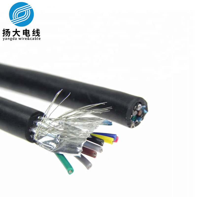 PUR Jacketed Multi Cores Spiral Wire Coil For External Interconnection