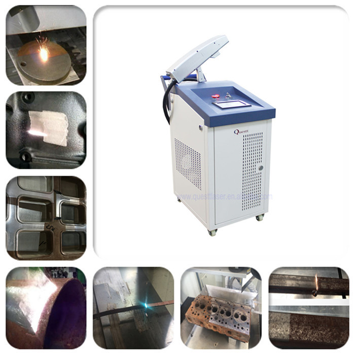 Portable Laser Rust Removal Equipment For Cleaning, Handheld Gun Trigger